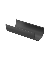 Водосток PREMIUM Графит желоб D 120 мм 3м