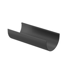 Водосток PREMIUM Графит желоб D 120 мм 3м