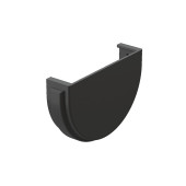 Водосток PREMIUM Графит заглушка