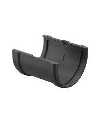 Водосток PREMIUM Графит соединитель желобов