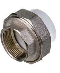 ППР Муфта комб. разъемная ВР 63 х 2" белая (американка)