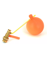 Клапан поплавк. горизонт. для емкости 25 (1") НР латунь Клапан поплавк. горизонт. для емкости 25 (1") НР латунь