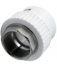 ППР Муфта переходная ВР 50х1½" под ключ белая ППР Муфта переходная ВР 50х1½" под ключ белая