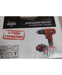 Дрель аккумуляторная Elitech ДА 122СЛ Дрель аккумуляторная Elitech ДА 122СЛ