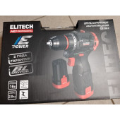 Дрель аккумуляторная ELITECH CD 16L2