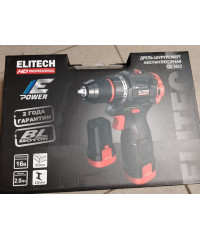 Дрель аккумуляторная ELITECH CD 16L2 Дрель аккумуляторная ELITECH CD 16L2