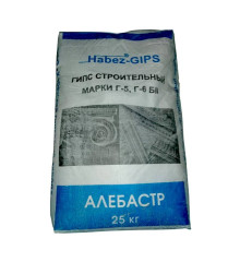 Алебастр - Гипс Г5  (мешок 25кг)