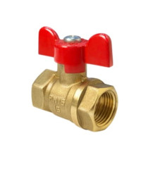 Кран шаровый VALFEX (вн/вн Ду15 Ру40) бабочка Кран шаровый VALFEX (вн/вн Ду15 Ру40) бабочка