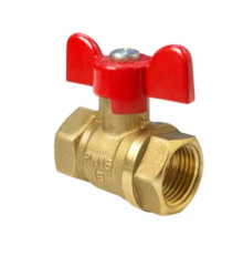 Кран шаровый VALFEX (вн/вн Ду15 Ру40) бабочка Кран шаровый VALFEX (вн/вн Ду15 Ру40) бабочка