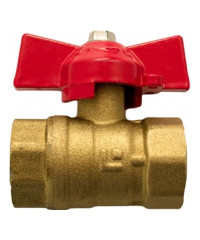 Кран шаровый 11б27п1 (вн/вн Ду20 Ру16) бабочка Кран шаровый 11б27п1 (вн/вн Ду20 Ру16) бабочка