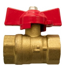 Кран шаровый 11б27п1 (вн/вн Ду20 Ру16) бабочка Кран шаровый 11б27п1 (вн/вн Ду20 Ру16) бабочка