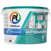 Краска PROFILUX в\э моющаяся супербелая 14кг