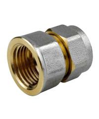 МП Муфта латунь обжим ВР 20х3\4" МП Муфта латунь обжим ВР 20х3\4"