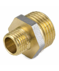 Ниппель лат. переходной 20х15 (3/4"НРх1/2"НР)