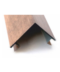 Сайдинг, угол наружный "Корабельная доска" Сайдинг, угол наружный "Корабельная доска"