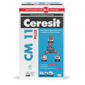 Клей для плитки CM 11 Plus Ceresit (25кг)